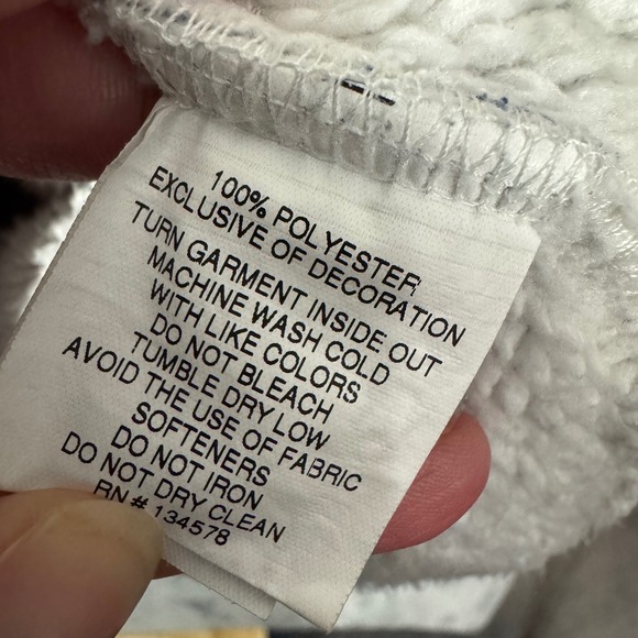 Vineyard Vines Plaid Sherpa Fleece Quarter Zip Super Shep Pullover Size XL - Picture 6 of 13